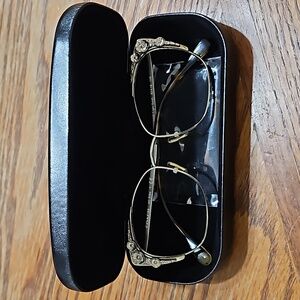 Coach eyeglass frame style HC5094 color 9005 (light gold) size 53-18-145